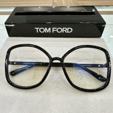 Tom Ford TF5854-col001 Glasses at Visual Eyes Optical in Delray Beach Marketplace